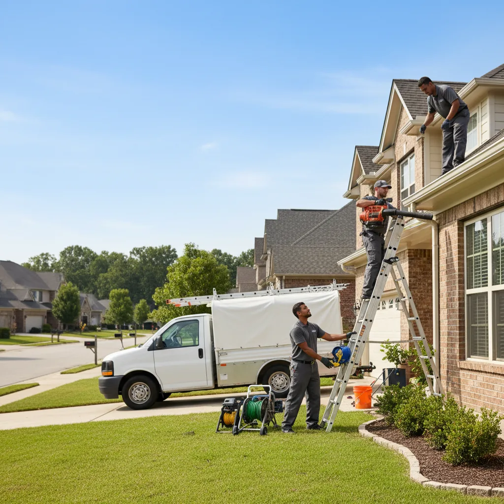 Home Gutter Service in Vandervoort, AR near me